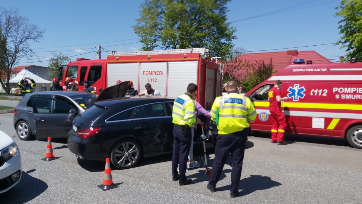 Accident rutier în Pașcani. O persoană a fost rănită – EXCLUSIV