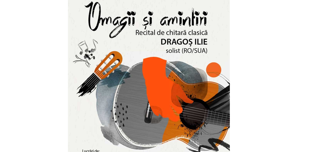 Ieşeanul Dragoş Ilie s-a întors din S.U.A. pentru un recital extraordinar de chitară clasică