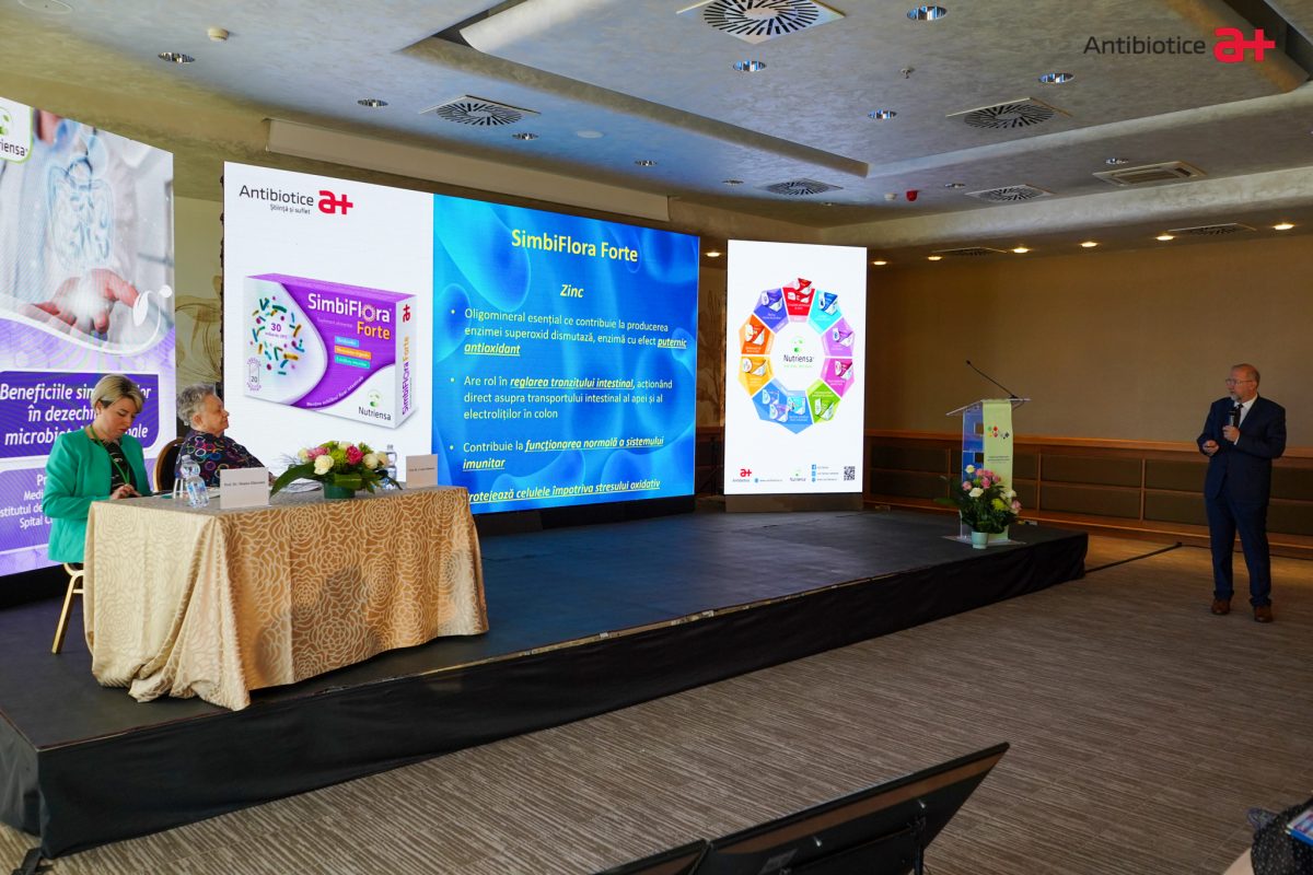 Antibiotice Iași lansează 3 produse probiotice la Conferinţa Naţională de Fitoterapie Practică