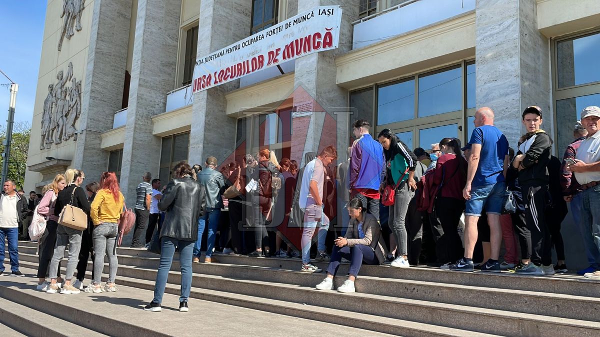 Bursa Generală a Locurilor de Muncă, organizată de AJOFM Iași – UPDATE, FOTO