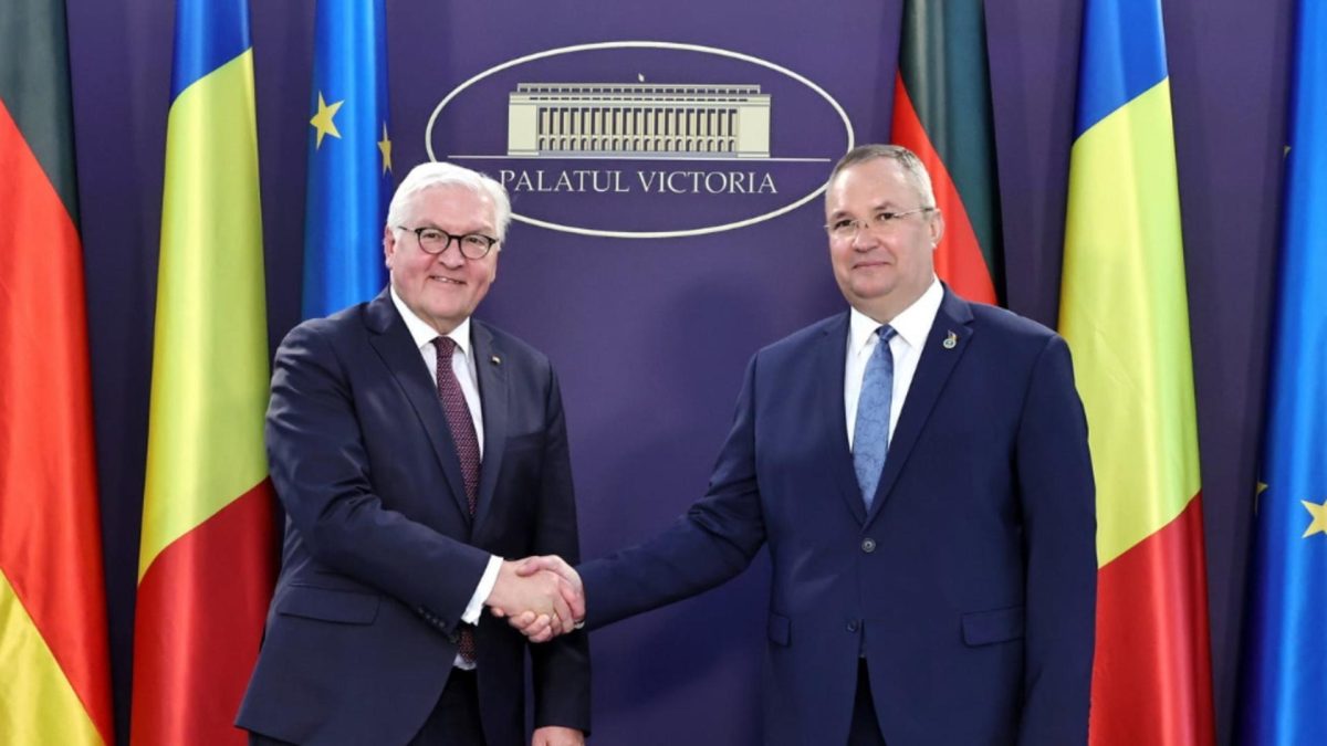 Ce au discutat premierul Nicolae Ciucă și președintele Germaniei, Frank-Walter Steinmeier