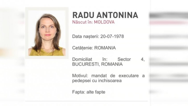 Angajata ISU București, condamnată în dosarul Colectiv, este de negăsit. Antonina Radu, a fost dată în urmărire generală