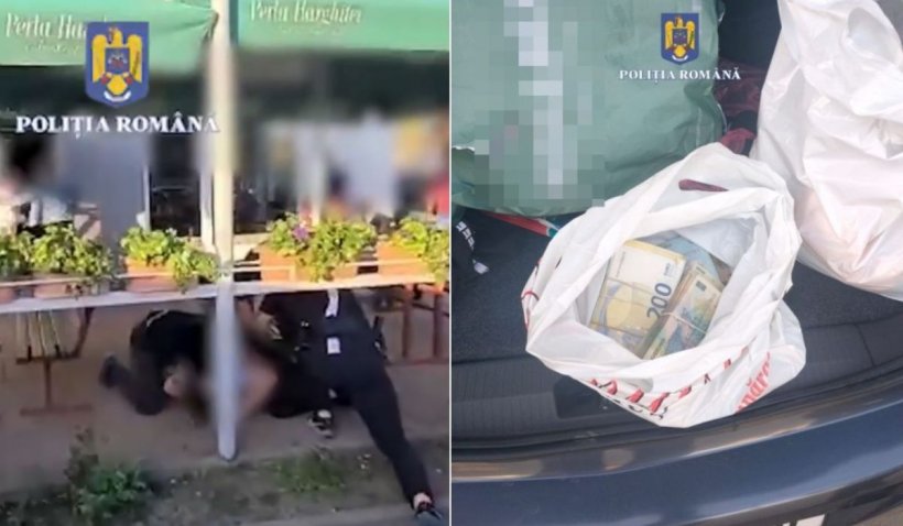 Doi bărbați au fost puşi pe jos de mascaţi într-o benzinărie din Mureş. Aceștia aveau la ei o pungă plină cu bani