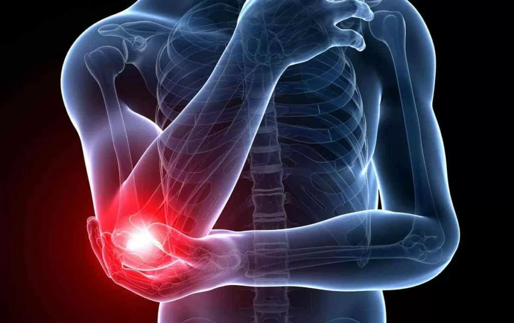 blocarea durerii de cot articulații în tot corpul rănit