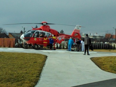 Una dintre victimele de la CITADIN SA va fi preluat de un elicopter SMURD şi transportat la un spital din București – EXCLUSIV