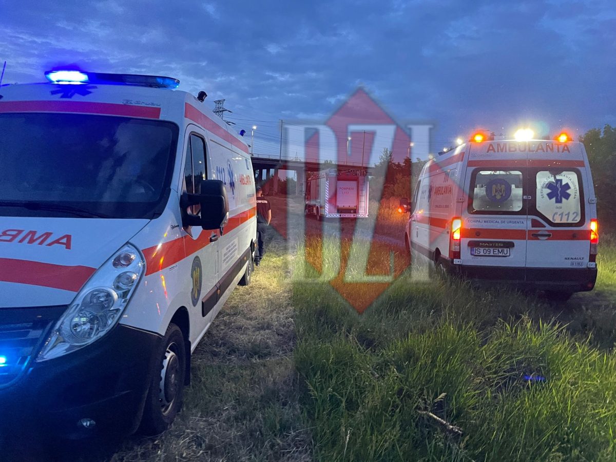 Intervenție de salvare în zona Selgros. O femeie a căzut într-un canal cu o adâncime de 4 metri – EXCLUSIV, GALERIE FOTO, UPDATE