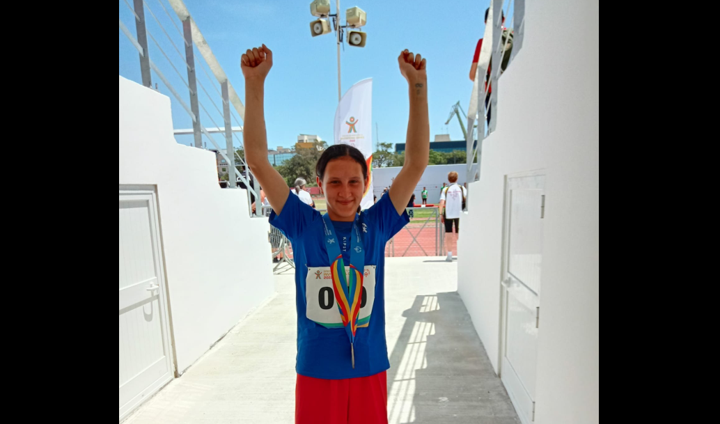 Tânără din cadrul DGASPC Iaşi, campioană la Jocurile Special Olympics Malta