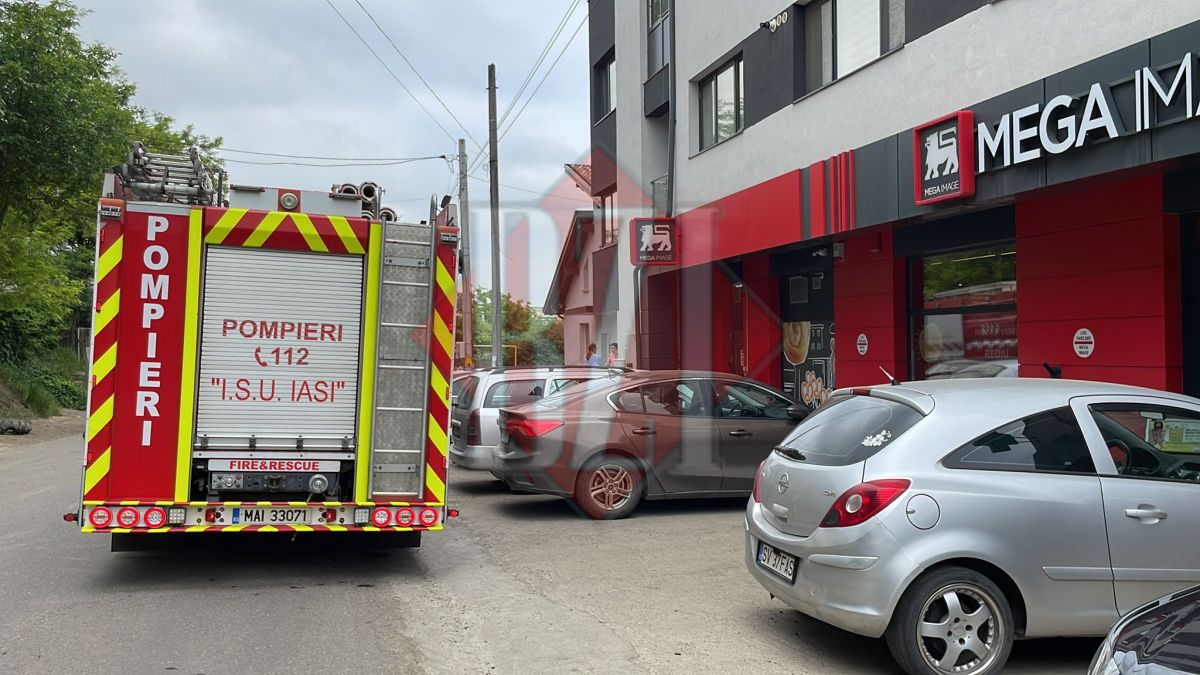 Incendiu la un apartament în Rediu. Pompierii intervin – EXCLUSIV, FOTO, UPDATE