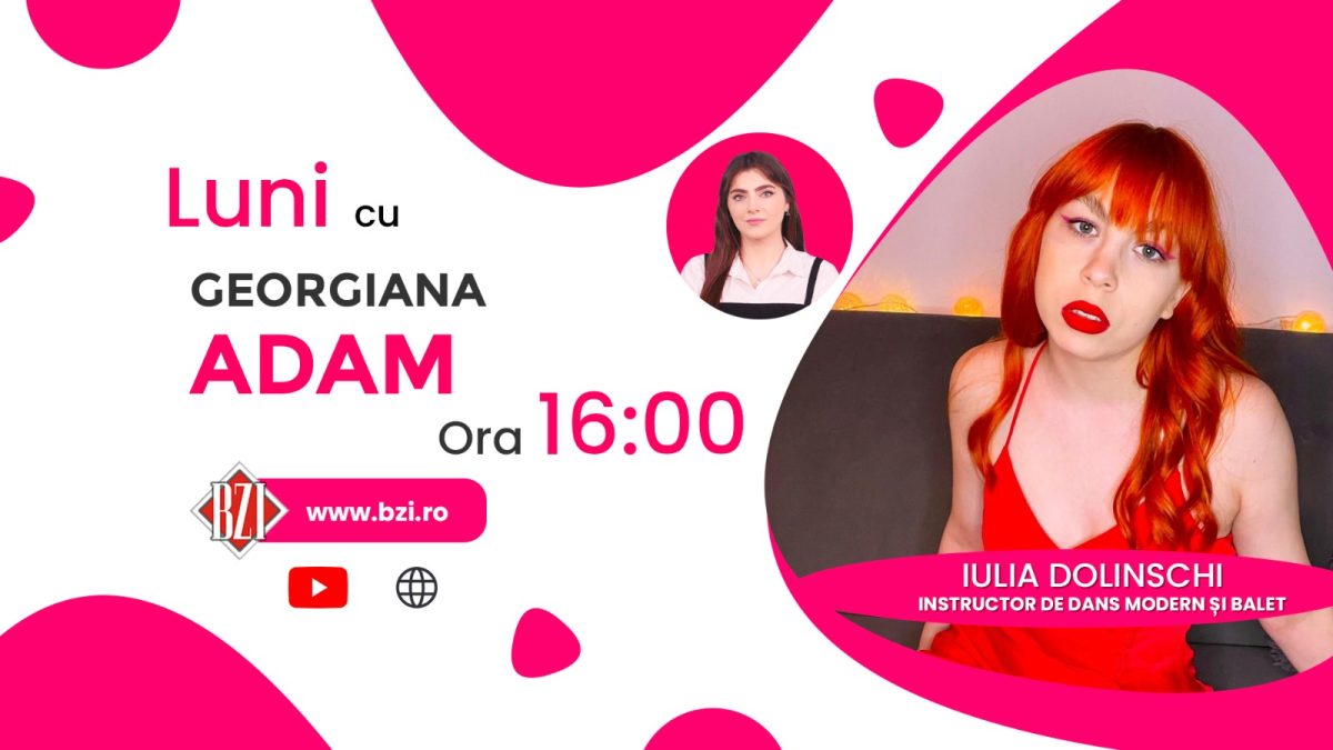 Dansul ca terapie și autocunoaștere! Iulia Dolinschi, instructor de dans, povestește pentru BZI LIVE despre identificarea stilului propriu în dans