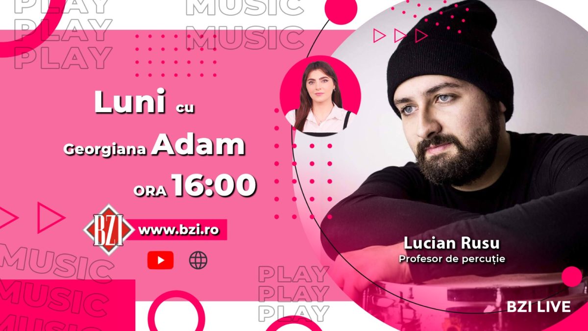 Despre lumea sunetelor! Lucian Rusu, profesor de percuție, împărtășește pentru BZI LIVE despre abordările sale în muzică