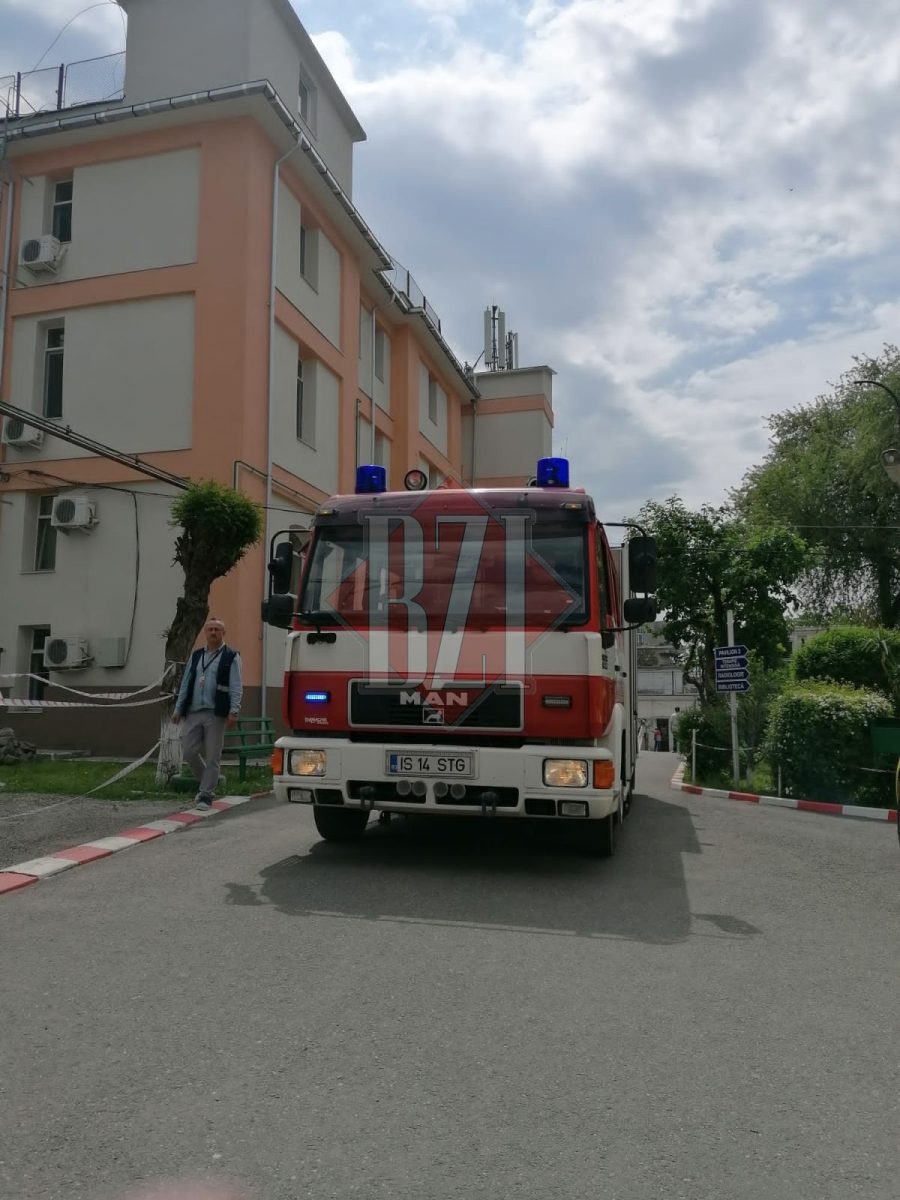 Spitalul Clinic de Boli Infecțioase din Iași, singura unitate medicală care are serviciu de pompieri privat. Dr. Florin Roșu: „Precauția înainte de toate” – FOTO