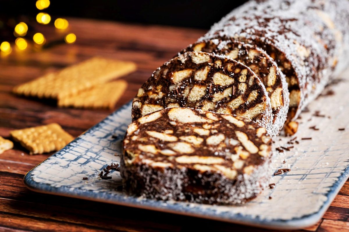 Rețetă de salam de biscuiți de post fără margarină. Cum să prepari un desert delicios