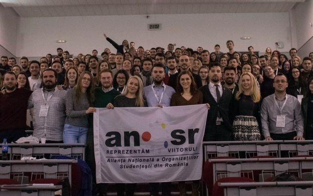 membrii Aliantei Nationale a Organizatiilor Studentesti din Romania