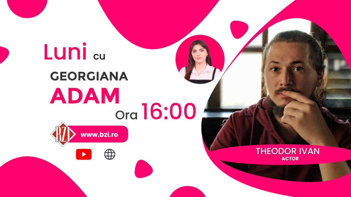 Entuziasm și pasiune pentru teatru! Theodor Ivan, actor, detaliază pentru BZI LIVE despre provocările domeniului