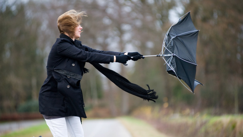 Avertizare meteorologică! Cod galben de vânt puternic în Iași și alte 26 de județe