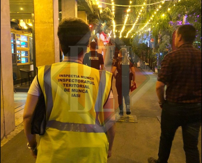 Inspectorii de muncă din cadrul ITM Iași, acțiune de verificare a cluburilor de pe raza municipiului Iași