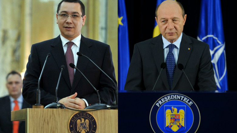 Victor Ponta se bucură de situația in care este Traian Băsescu