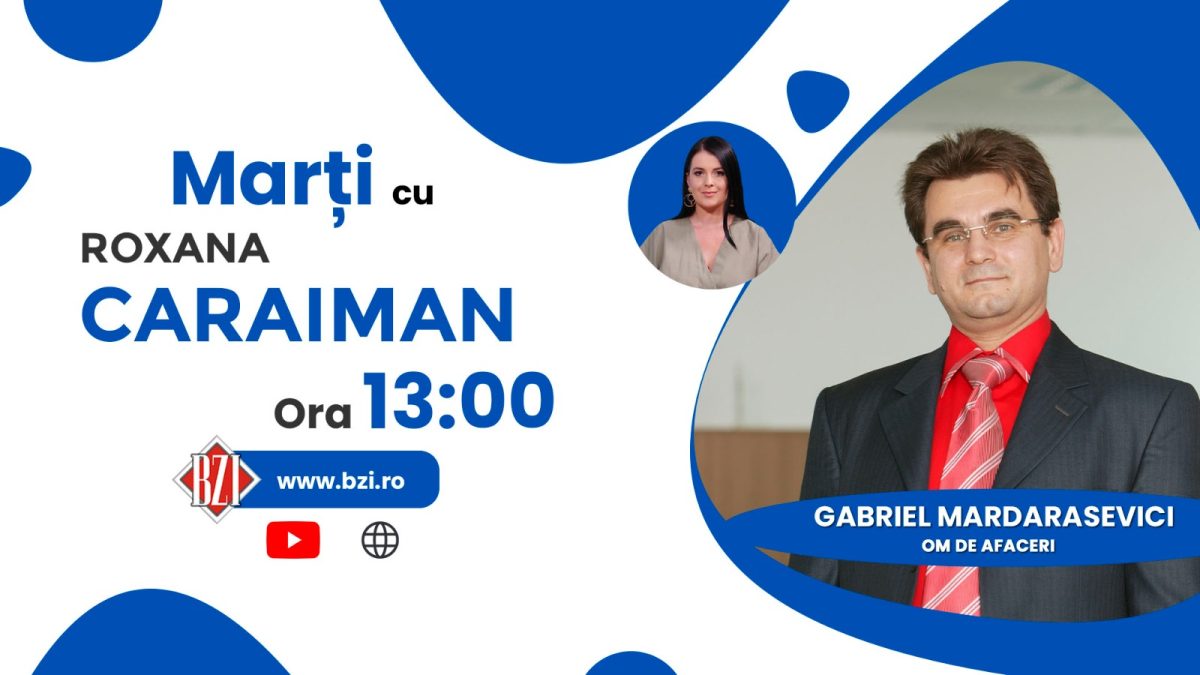 IT-ul născut și dezvoltat la Iași! Omul de afaceri Gabriel Mardarasevici în studioul BZI LIVE despre domeniul prezentului