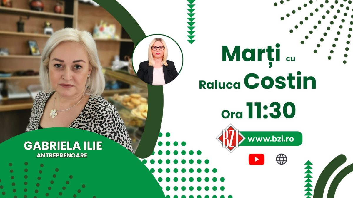 Cum au fost afectate afacerile cu prăjituri după scumpirile din ultimul an? Discutie cu Gabriela Ilie, antreprenoare din Iași, numai la BZI LIVE!