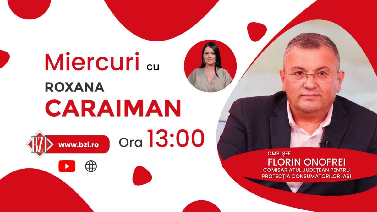 De interes pentru consumatori cât și pentru agenți economici! Cms. șef Florin Onofrei vorbește la BZI LIVE despre neregulile rezultate în urma ultimelor acțiuni