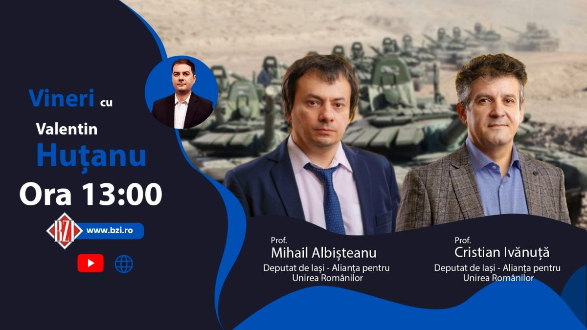 Top politic! Toate noutățile, implicațiile și realitățile pe plan național și internațional, în actualul context, într-o ediție BZI LIVE alături de deputații de Iași, profesorii Cristian Ivănuță și Mihail Albișteanu, Alianța pentru Unirea Românilor