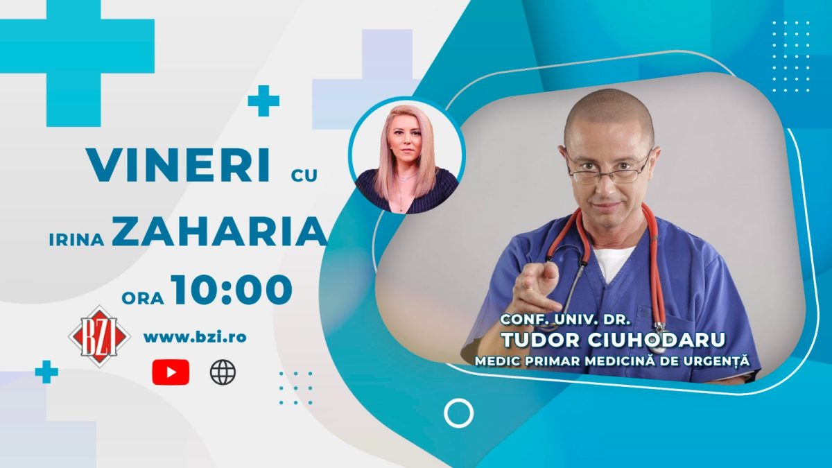 Dr. Tudor Ciuhodaru, medic primar medicină de urgență la Spitalul de Neurochirurgie ” N. Oblu” Iași, discută în emisiunea BZI LIVE despre măsurile pe care trebuie să le luăm în perioada verii