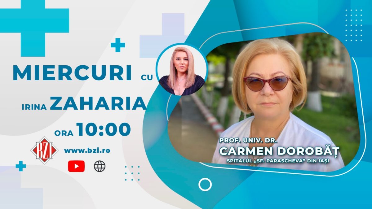 Prof. dr. Carmen Dorobăț, medic infecționist, Spitalul de Boli Infecțioase „Sfânta Parascheva” Iași, discută în emisiunea BZI LIVE despre cazurile de holeră din Republica Moldova și cum ne-ar putea afecta această situație