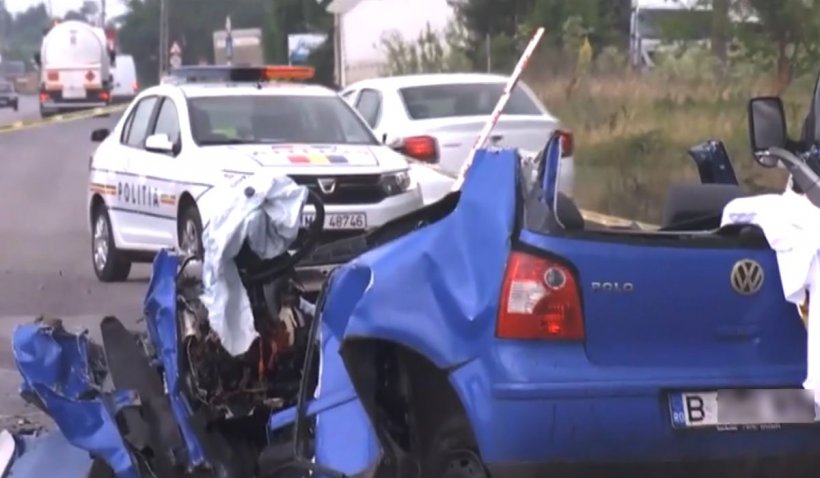 Un tânăr a murit pe loc, după un accident teribil cu o autocisternă pe Centura Bucureşti – FOTO
