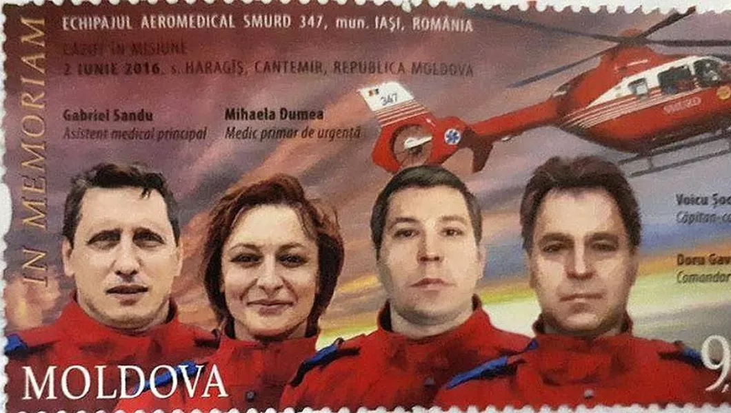 6 ani de la prăbușirea elicopterului SMURD Iași în Republica Moldova. Mesajul prof. Diana Cimpoeșu: Le plângem memoria, este foarte trist