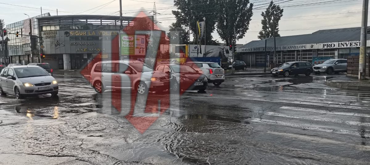 Accident rutier în municipiul Iași. Două mașini au intrat în coliziune – EXCLUSIV