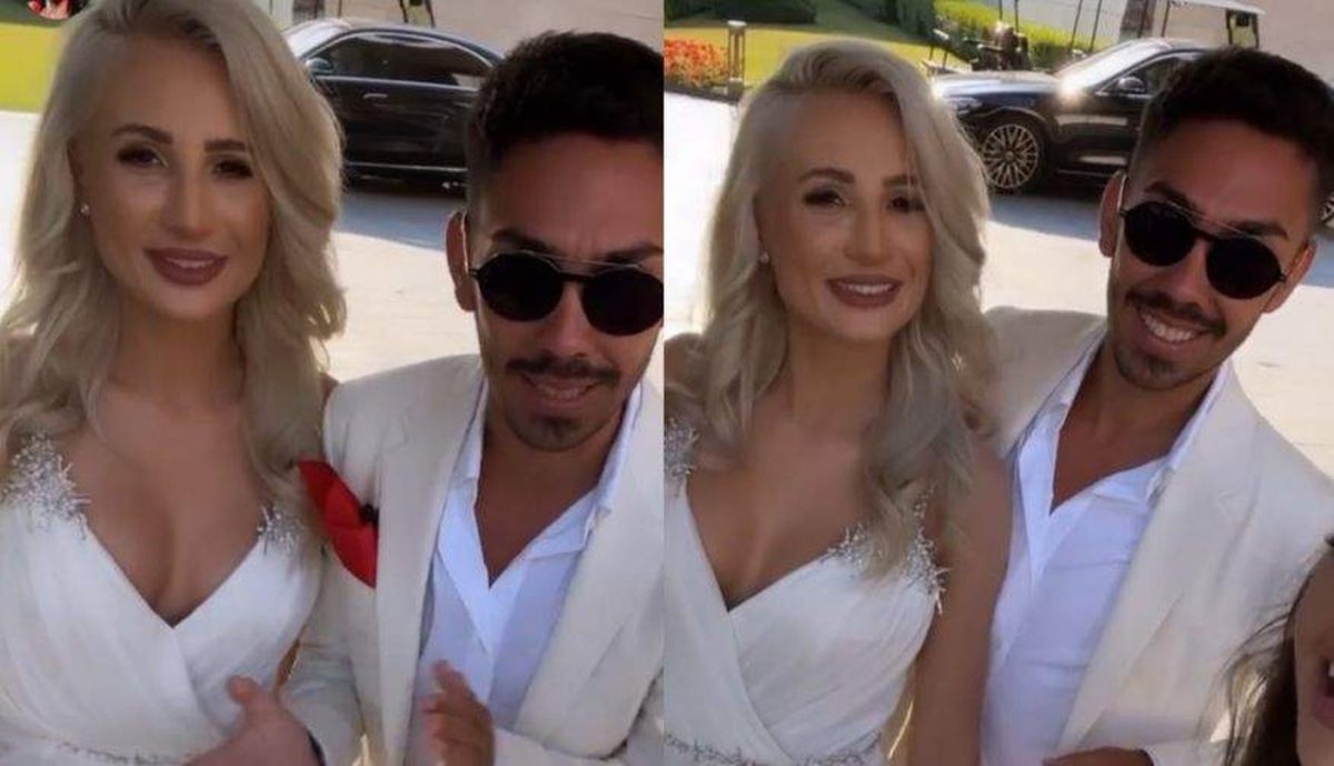 Armin Nicoară și Claudia Puican au făcut nunta în Turcia. Cine sunt nașii