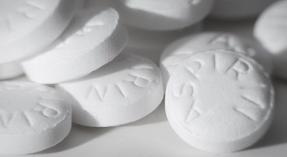 pastile albe de aspirină