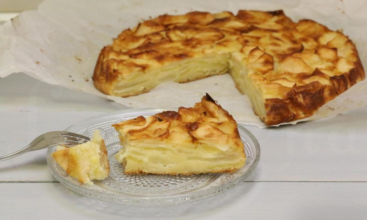 Cea mai bună prăjitură cu mere fără aluat, un desert simplu și delicios