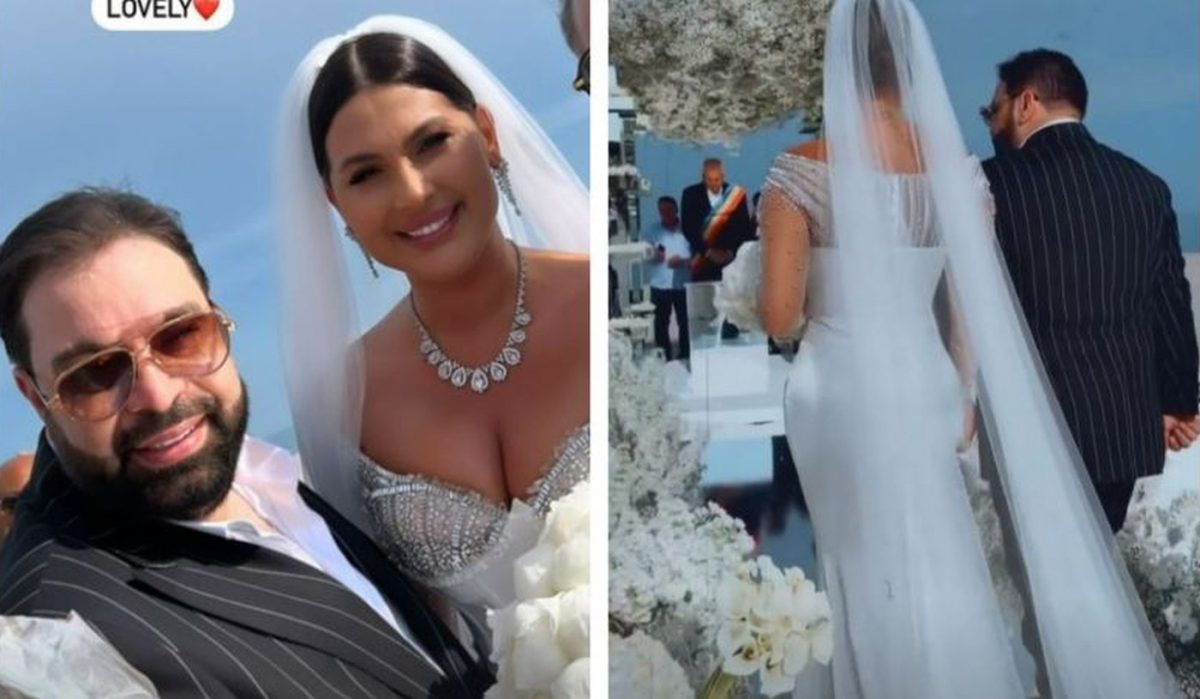 La nuntă, Roxana Dobre a purtat un colier cu diamante. Cât a costat superba bijuterie