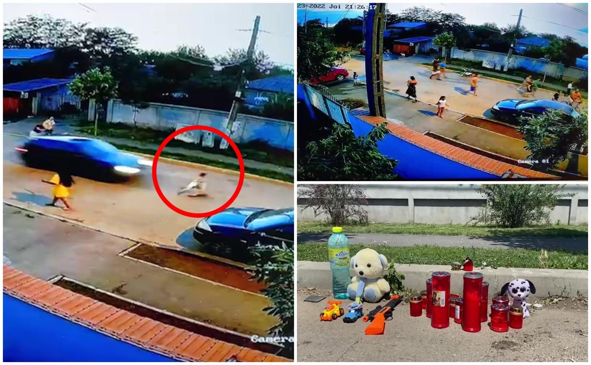 Un copil de 4 ani din Buftea ce se plimba cu trotineta a fost lovit mortal de o maşină