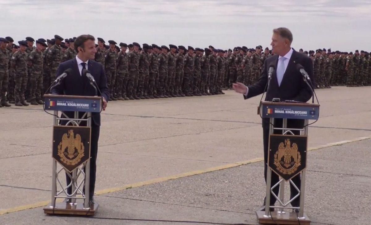 Declarații de presă susținute de Klaus Iohannis și Emmanuel Macron – LIVE VIDEO