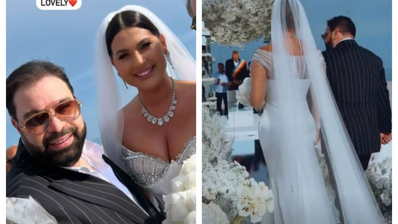 Câți euro a costat meniul la nunta „regală” a lui Florin Salam din Mamaia. Invitații au mâncat caviar, homar, foie gras și coaste de miel din Noua Zeelandă
