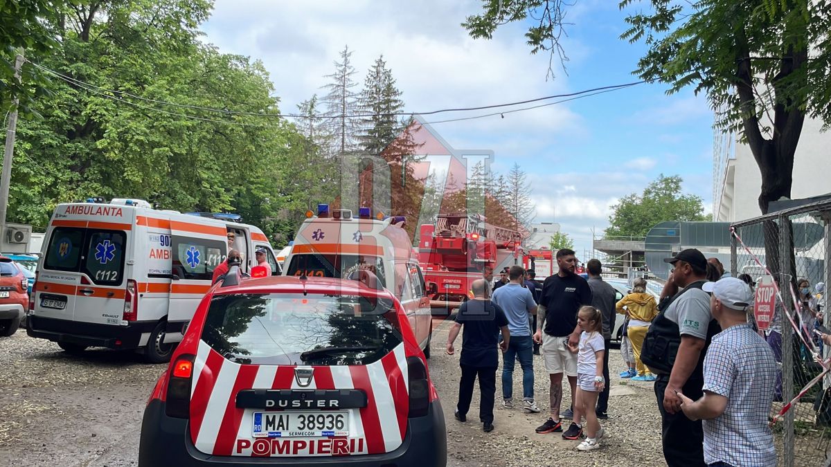 Alertă la Spitalul de Copii Sf. Maria din Iaşi. Degajări de fum la primul etaj al unităţii – EXCLUSIV, UPDATE, FOTO, LIVE VIDEO