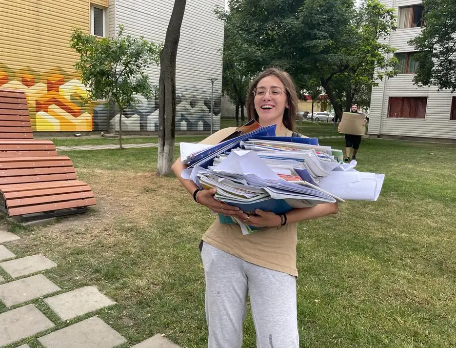 Studenții TUIASI și-au reciclat cursurile după sesiune: s-au strâns 260 de kilograme de hârtie – FOTO