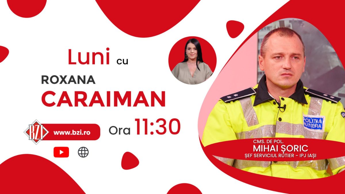 Tot mai mulți tineri implicați în accidente rutiere grave! Cms. de poliție Mihai Șoric, șef Serviciul Rutier, la BZI LIVE despre stoparea acestui fenomen