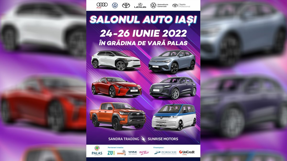 Eveniment de amploare organizat de Salonul Auto Iași în grădina de vară din Palas! Zeci de mașini vor fi expuse