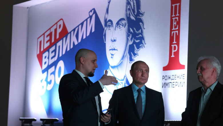 Putin îşi compară politica cu cea a lui Petru cel Mare