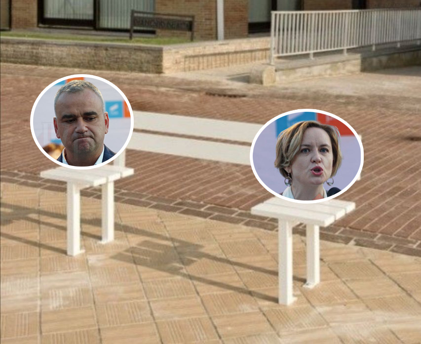 Băncile de două persoane propuse de USR la Iași. Suficient pentru primarii Cosette Chichirău și Marius Bodea – Comentariu