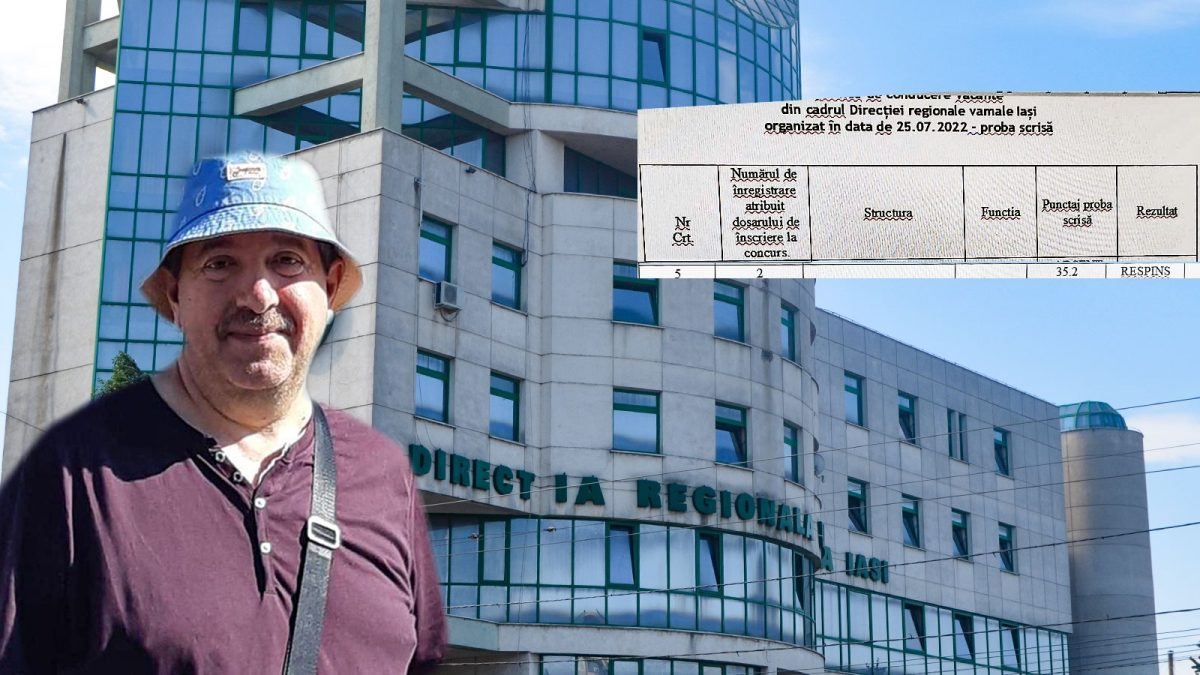 Marius Costache, directorul Direcției Regionale Vamale Iași, nota 3,52 la concursul pentru șefia de la Vama Albița: „A fost foarte greu”