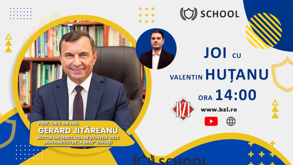 Totul despre Admiterea 2022 la USVIași, secetă şi care va fi producţia agricolă anul acesta în România, alături de prof.univ.dr.ing. Gerard Jităreanu, rector USVIași
