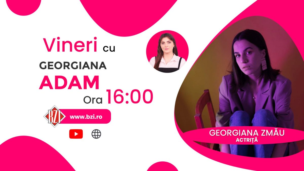 Entuziasm și pasiune pentru teatru! Georgiana Zmău, actriță, detaliază pentru BZI LIVE despre tainele actoriei