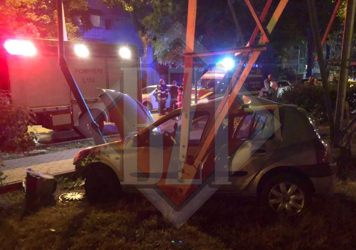 Accident rutier în minicipiul Iași, zona Metalurgie. A fost implicat un autoturism – EXCLUSIV