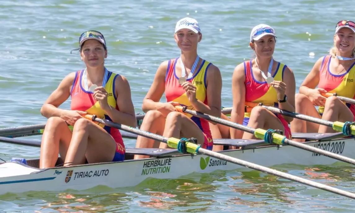 România a câștigat patru medalii, între care una de aur, la Campionatele Mondiale de canotaj Under-19