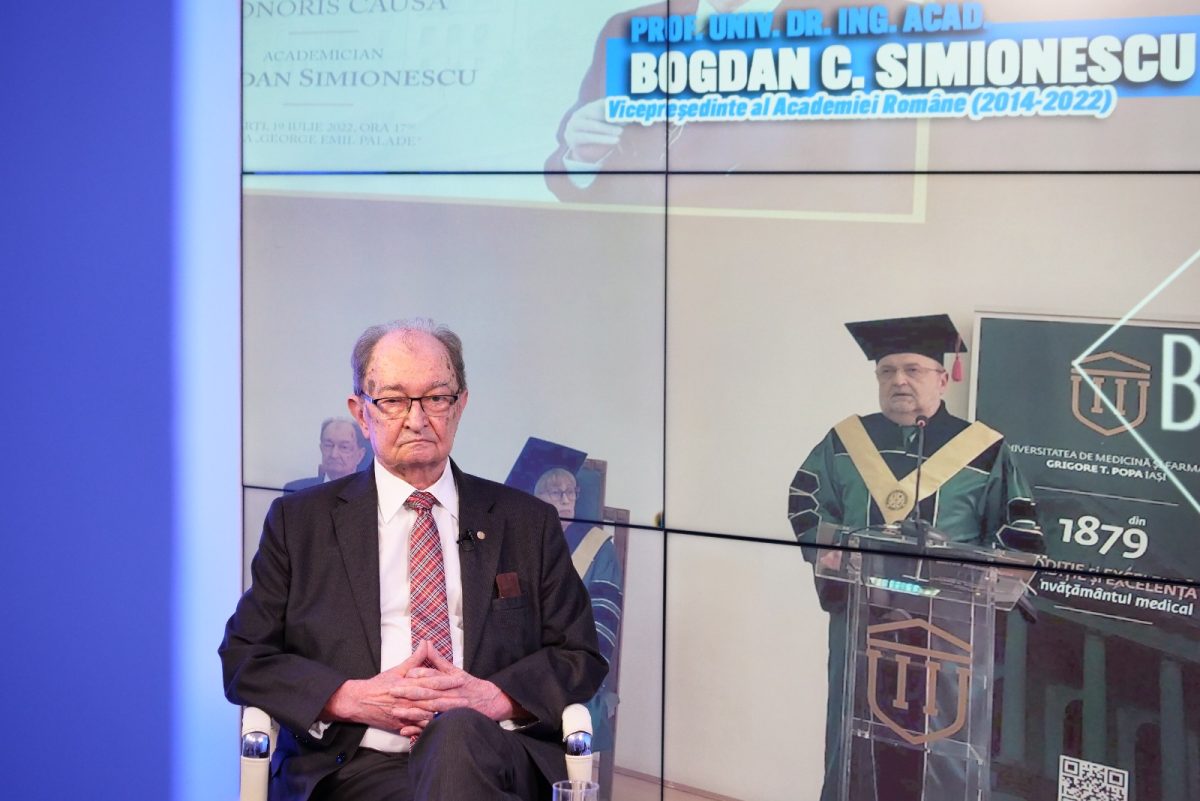 Totul despre cel mai important proiect de la Institutul de Chimie Macromoleculară „Petru Poni” Iaşi. Bogdan C. Simionescu: „Standardele trebuie să rămână la fel de sus” – VIDEO