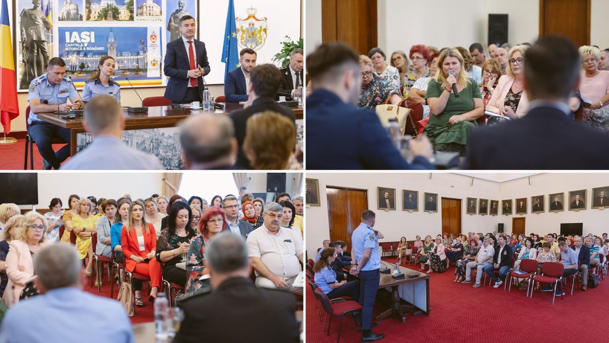 Învățământul din municipiul Iași, o temă importantă pentru administrația locală – GALERIE FOTO